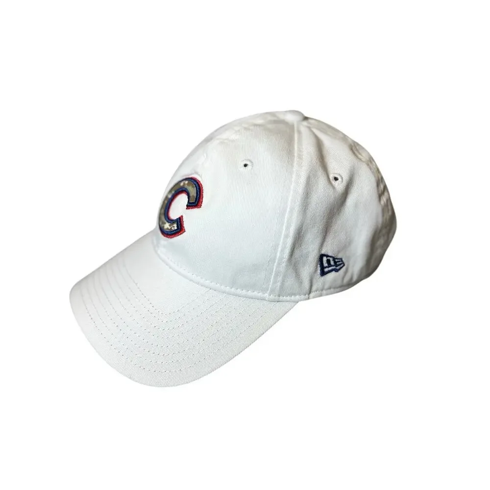 Chicago Cubs MLB New Era‎ 9TFORTY Women's Camo Logo Adjustable Strapback Cap
